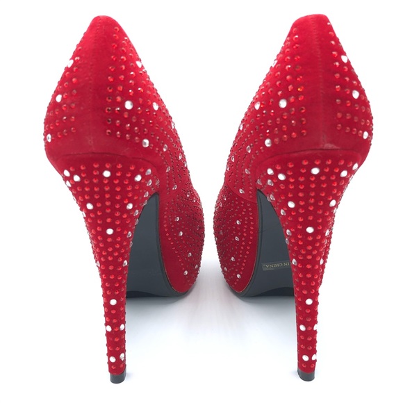 Red High Heels Size 8 - Red - Picture 4 of 10